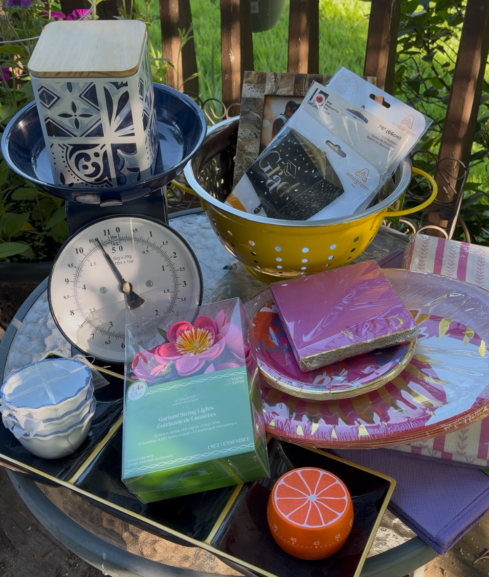 Objects from Michael's Canada Grab box
