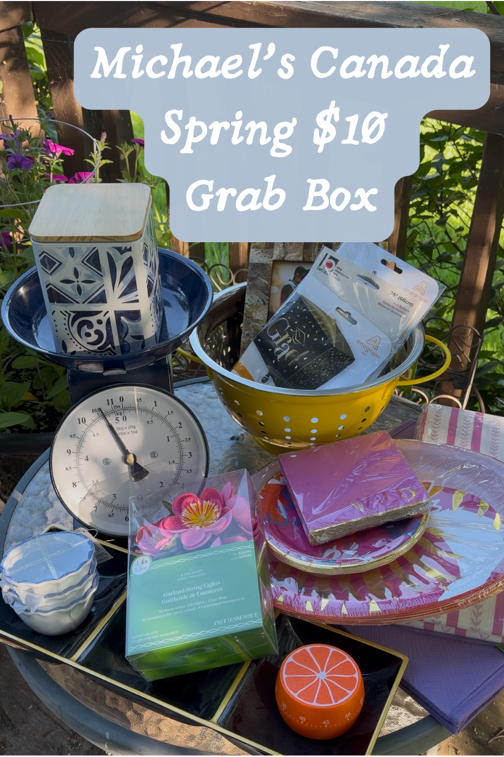 Spotlight image of Michael's Canada Spring Grab Box
